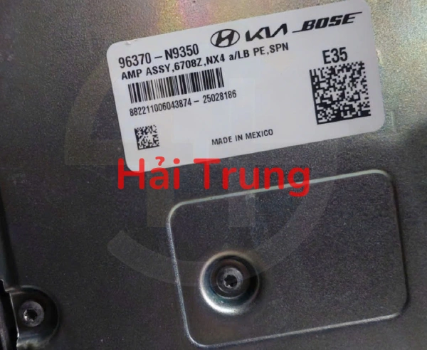 96370N9350 Hộp khuếch đại âm thanh Âm Ly Hyundai Tucson 2024 2025 Tháo Xe