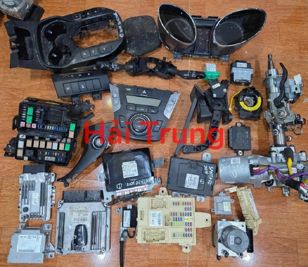 Full bộ điện, bộ nổ, hộp đầy đủ Hyundai Santafe 2014 2015 2016 Tháo Xe