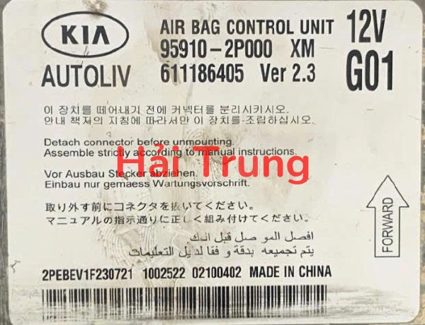 959102P000 Hộp điều khiển túi khí Kia Sedona 2015-2019