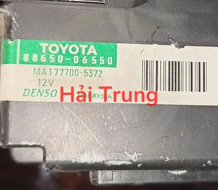 Hộp điều khiển điều hòa Toyota Camry Tháo Xe 8865006550