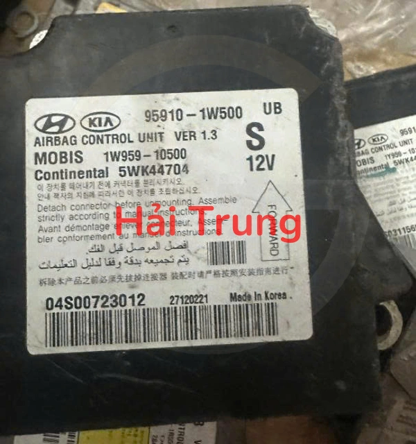 959101W500 Hộp điều khiển túi khí Kia Rio 2011-2015 Tháo Xe