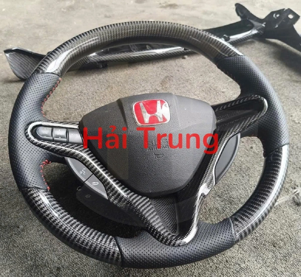 Vô lăng Honda Civic 2006-2011 Tháo Xe Zin keo chỉ