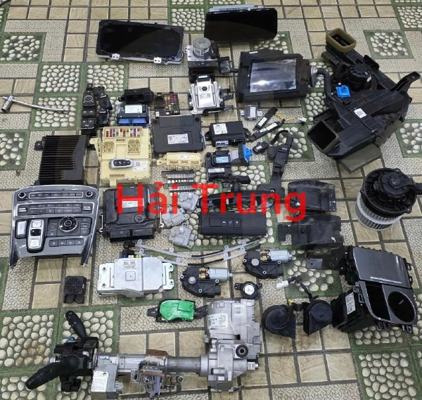 Full bộ điện, bộ nổ, hộp đầy đủ Hyundai Santafe 2022-2024 Tháo Xe