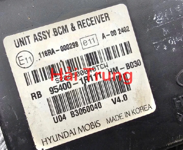 954001R111 Hộp bcm Hyundai Accent Tháo Xe