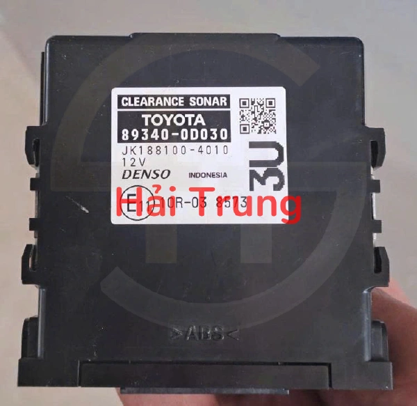 893400D030 Hộp điều khiển đỗ xe Toyota Vios 2019-2025 Tháo Xe