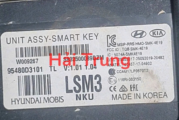 Hộp điều khiển Smart Key Hyundai Tucson 2015-2018 Tháo Xe 95480D3560