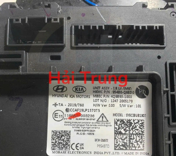 954B0Q6ED0 Hộp IBU Kia Seltos 2020-2024 Tháo Xe