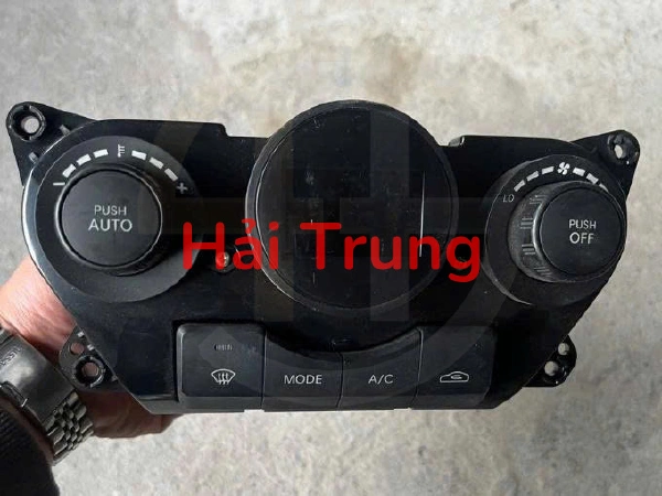 Bảng điều khiển điều hòa Kia Morning Tháo Xe Viền Đen