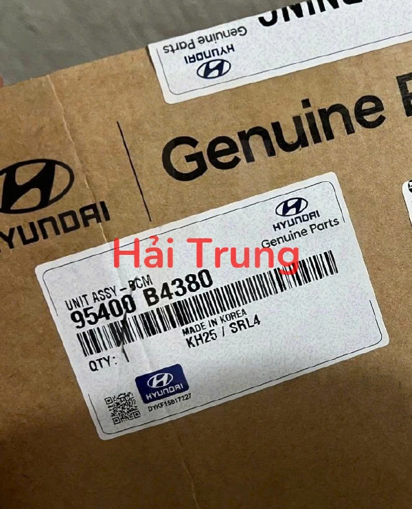 Hộp điều khiển điện thân xe BCM Hyundai I10 2015 2016 2017 Tháo Xe 95400B4380