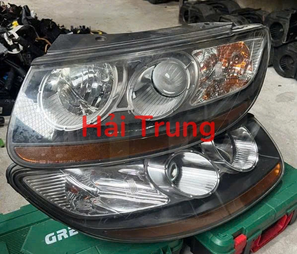 Đèn pha Hyundai Santafe 2009-2010 Tháo Xe có xenon, không xenon