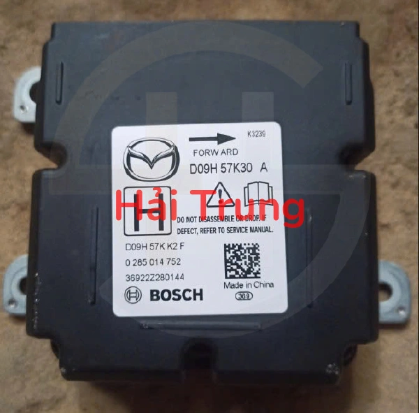 D09H57K30A Hộp điều khiển túi khí Mazda 2 2018-2020 Tháo Xe