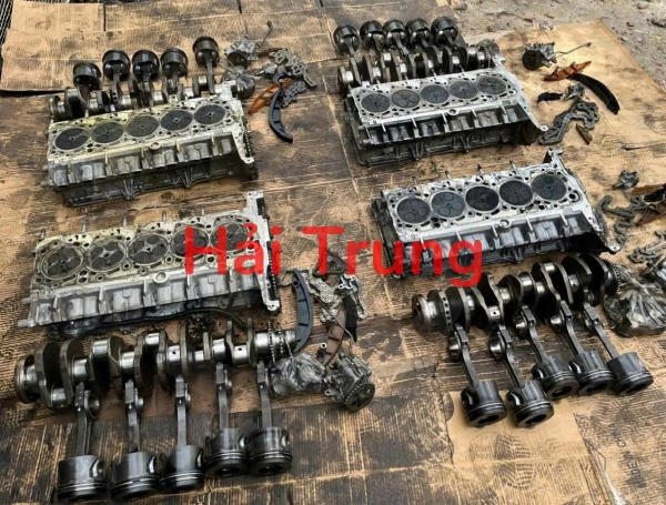 Mặt máy, trục cơ, tay biên, piston Tháo Xe Toyota, Hyundai, Kia, Mitsubishi