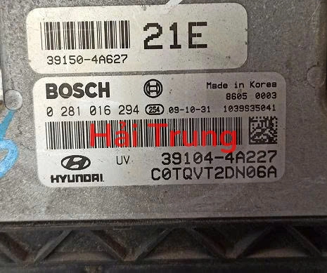 391044A227 Hộp điều khiển động cơ Hộp đen ECU Hyundai Starex 2012 Tháo Xe